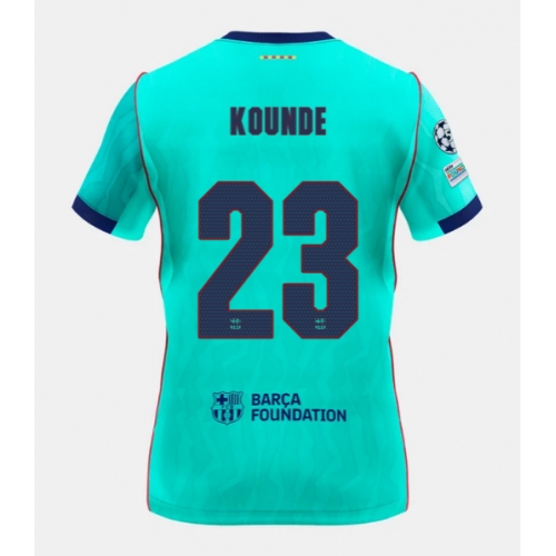 Barcelona Jules Kounde #23 Maglia Gara Terza Repliche 2026-27 Maniche Corte Barcelona Jules Kounde #23 Maglia Gara Terza Repliche 2026-27 Maniche Corte